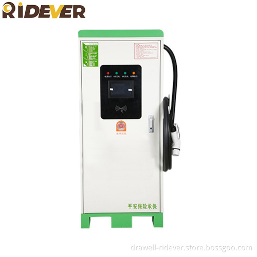 Ridever 120kw Parking Lot Special New Energy Electric Vehicle Charging Stastion Gas Station Dc Fast Charging Pile
